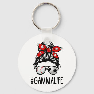 Cly Gamma Life Voetbal Rommelige Knot Verkoop Moed Sleutelhanger