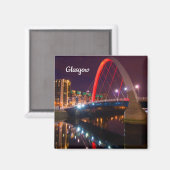 Clyde Arc, Glasgow, Scotland Magnet (Recto/Verso)
