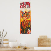 Clyde Beatty Circus Poster (Keuken)