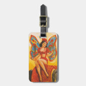  Clyde Beatty Circus Poster Bagagelabel (Voorkant verticaal)