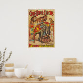 Clyde Beatty Lady Wild Animal Trainer Poster (Keuken)