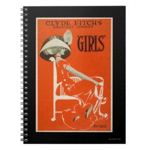 Clyde Fitch's Greatest Comedy, "Girls" Theatre 2 Notitieboek