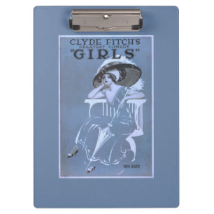 Clyde Fitch's grootste komedie, 'Meisjes'-theater Klembord