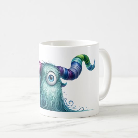 Clyde - Monster Mug à oeil unique (Devant droit)