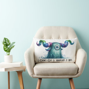 Clyde - One-Eyed Monster Sierkussen - Lumbar Kussen