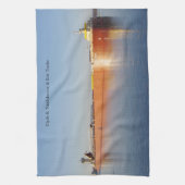 Clyde S. Van Enkevort & Erie Trader keukenhanddoek (Verticaal)