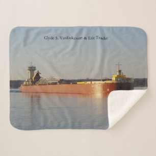 Clyde S. Van Enkevort & Erie Trader sherpa deken