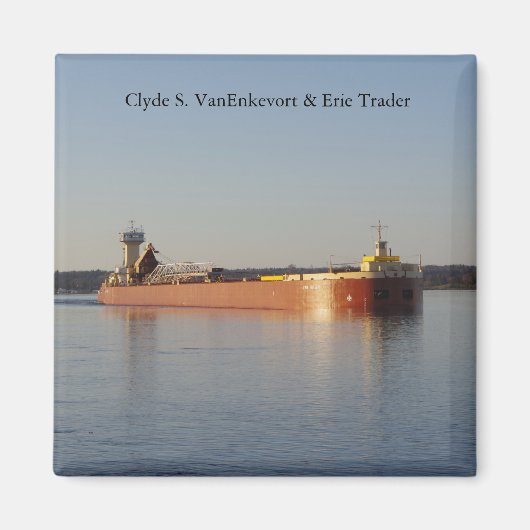 Clyde S. VanEnkevort & Erie Trader aimant (Devant)