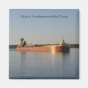 Clyde S. VanEnkevort & Erie Trader magneet