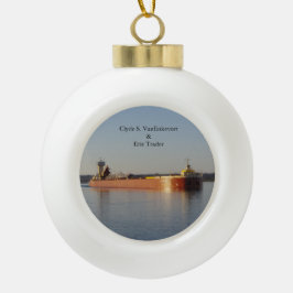 Clyde S. VanEnkevort & Erie Trader ornament