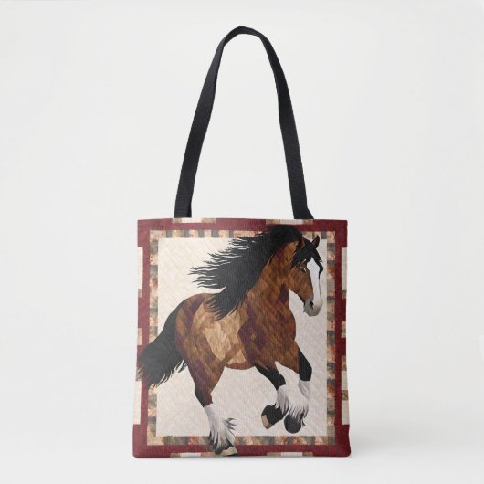 Clydesdale Canvas tas (Voorkant)