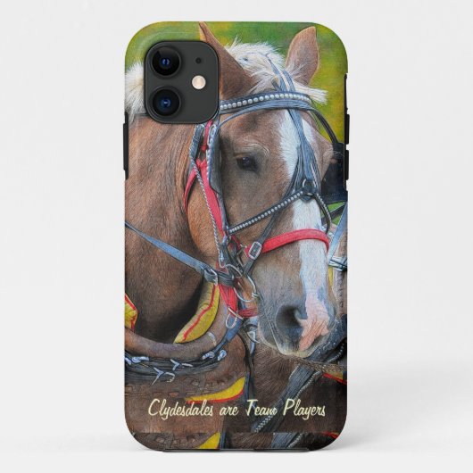 Clydesdale Draft Horse-lover iPhone 5 Coque (Dos)