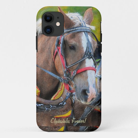 Clydesdale Draft Horse-lover iPhone 5 Coque (Dos)