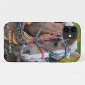 Clydesdale Draft Horse-lover's iPhone 5 Hoesje (Achterkant (horizontaal))