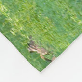 Clydesdale Horse Fleece Deken (Hoek)