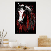 Clydesdale Horse Poster (Keuken)