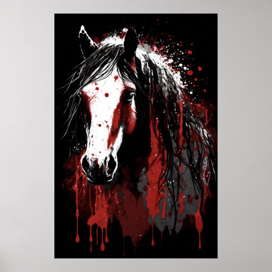 Clydesdale Horse Poster (Voorkant)