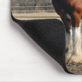Clydesdale mousepad muismat (Hoek)