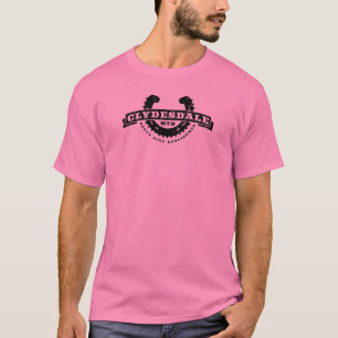 Clydesdale MTB "Heavy Duty Horsepower"-t-shirt T-shirt