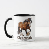 Clydesdale Mug (Gauche)