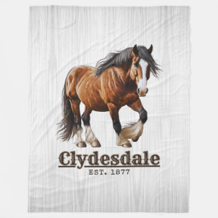 Clydesdale Paard Deken