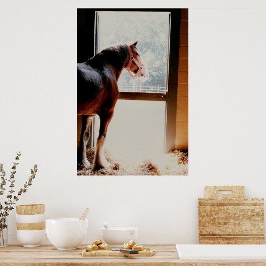 Clydesdale Poster (Keuken)