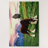 Clydesdale Sunset Legpuzzel (Verticaal)