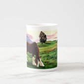 Clydesdale Sunset Porselein Kop (Voorkant)