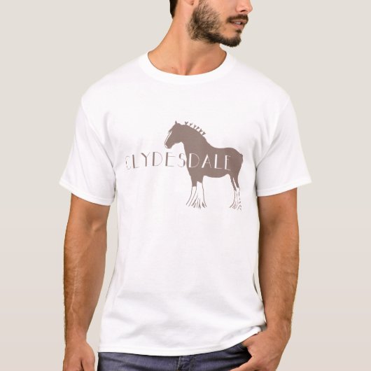 Clydesdale T-shirt (Voorkant)