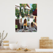 CMCarlson Italiaans Villa Poster (Keuken)