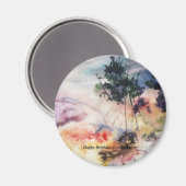 CMCarlson Misty Mountains Magnet Magneet (Voorkant / Achterkant)