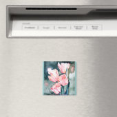 CMCarlsonPink Tulips Magnet (In Situ (Lave-vaisselle))