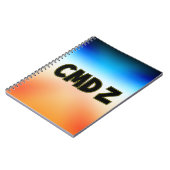 CMD Z NOTITIEBOEK (Linkerzijde)