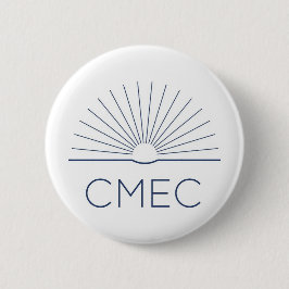 CMEC Button - wit met marine logo