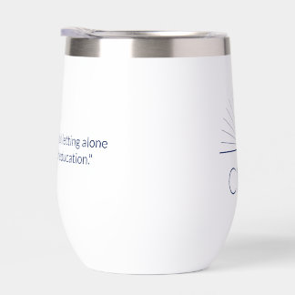 CMEC Geïsoleerde Tumbler - korte, marine logo