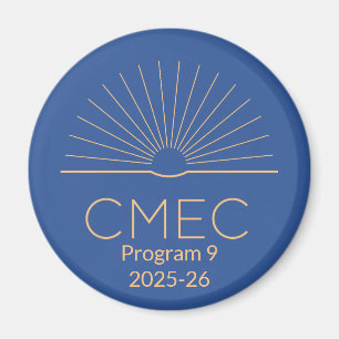 CMEC Koelkastmagneet - Programma 9 Magneet