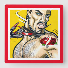 C'mere! Vierkante Klok