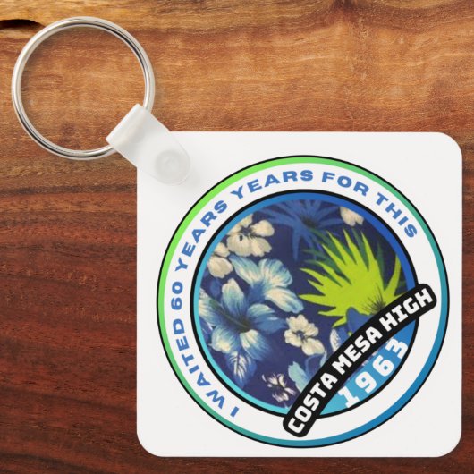 CMHS 60 jaar Reunion Hawaiian Theme Sleutelhanger (Voorkant)