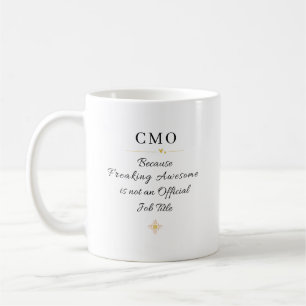 CMO Kantoorcitaat Koffiemok
