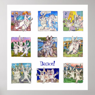 C'mon Let's Dance Poster Print