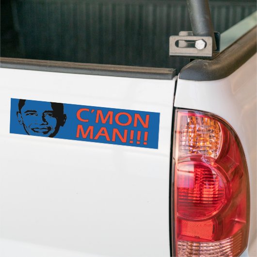 C'Mon Man!  Bumpersticker (Op Truck)