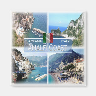 CMP026 AMALFI COAST - Campania - Italië - Fridge Magneet