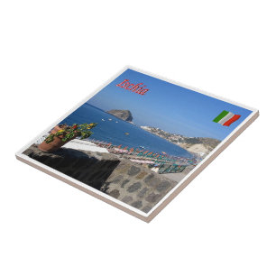 CMP063 ISCHIA, Campania, Italië, Tegeltje