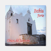 CMP080 ISCHIA, Forio, Campania, Italië, Koelkast Magneet (Voorkant)