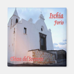 CMP080 ISCHIA, Forio, Campania, Italië, Koelkast Magneet