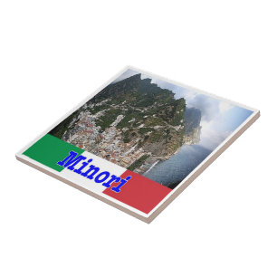 CMP104 AMALFI COAST, MINORI, Italië, Tegeltje