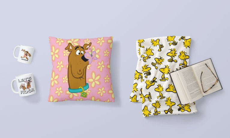 Produits dérivés personnalisés sous licence officielle pour toute la famille et les enfants