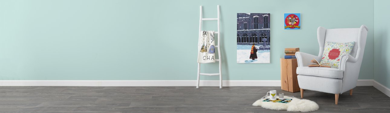 Personnalisez des produits mettant en vedette vos personnages préférés de la télévision, du cinéma et de la culture pop.