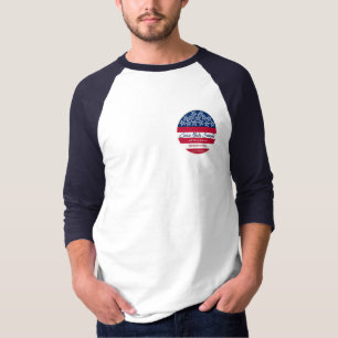 CMS 3/4 Sleeve Baseball Jersey voor hem T-shirt