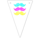 CMY Mustaches Vlaggetjes (Derde vlag)